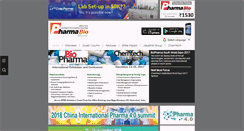 Desktop Screenshot of pharmabioworld.com